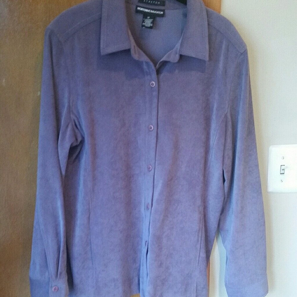Soft Suede Blouse